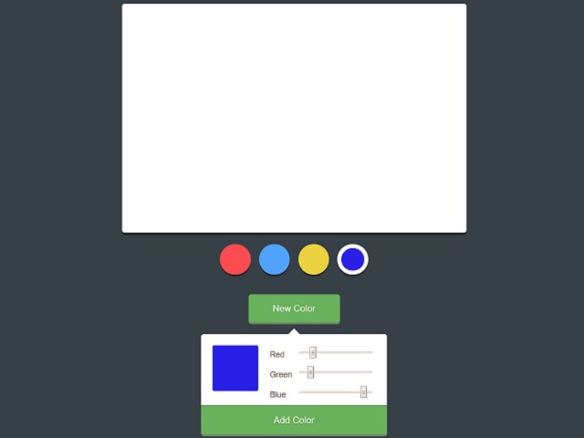 Simple Drawing Application